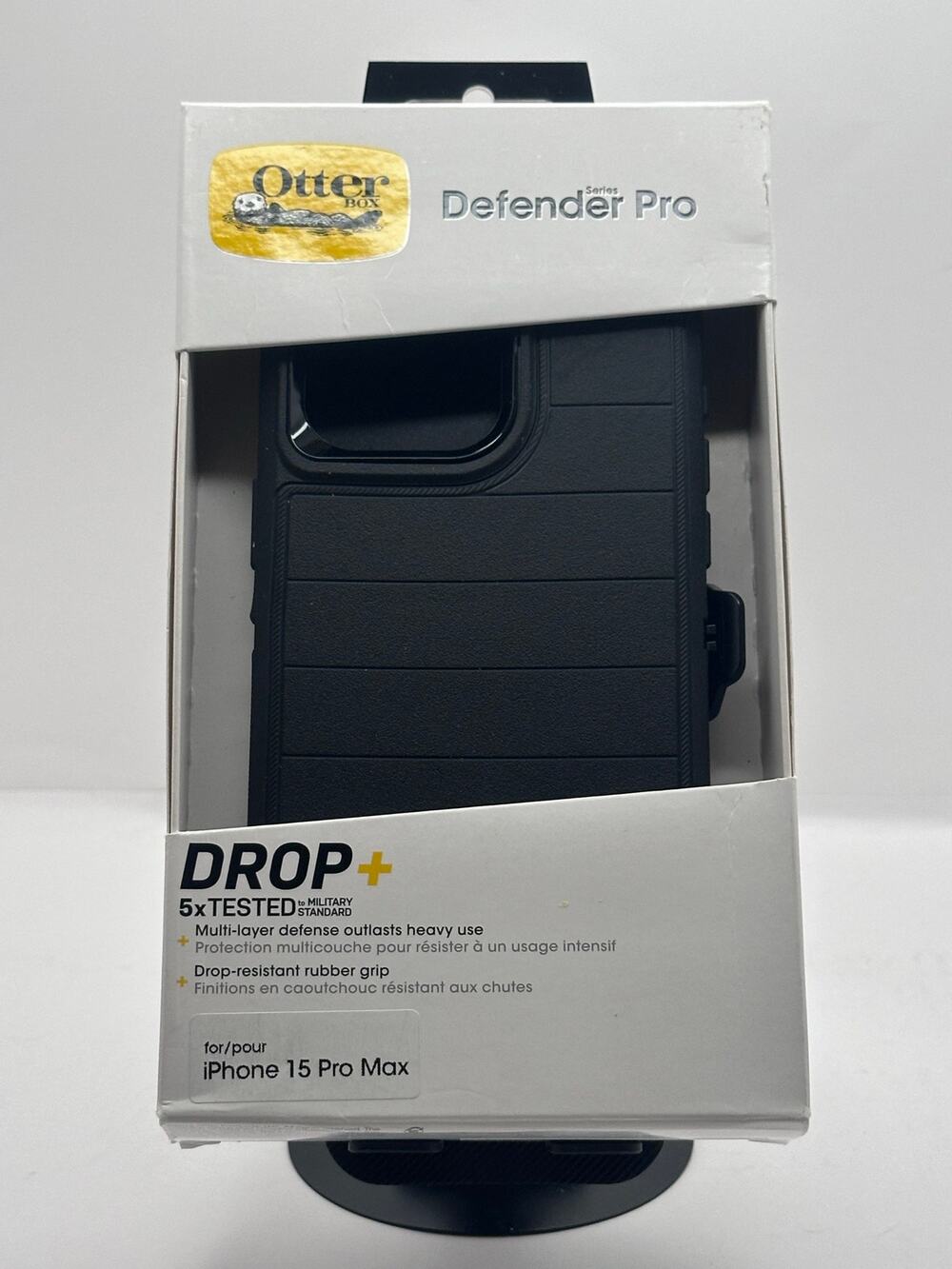 OtterBox Defender Pro Series iPhone 15 Pro Max Black MagSafe Case NWT